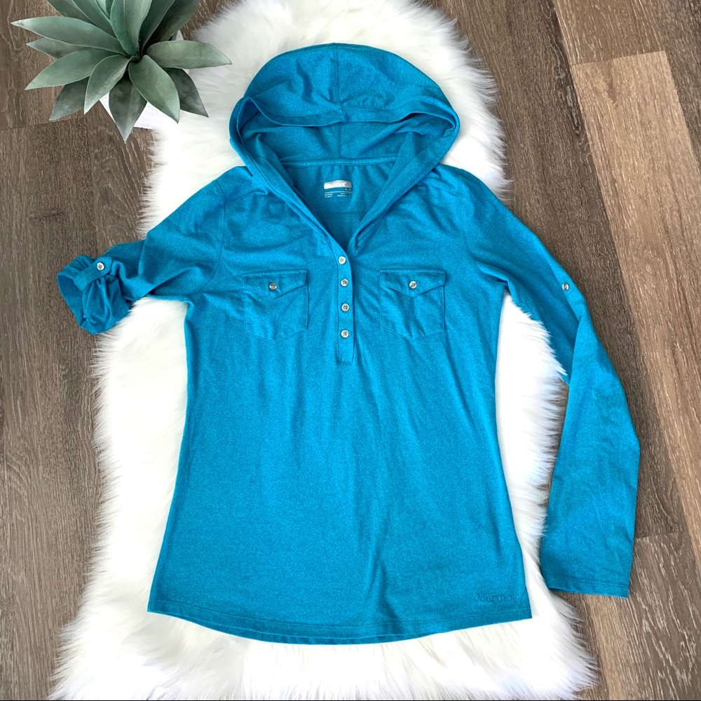 Marmot - Soft Brushed Knit Hoody Size M